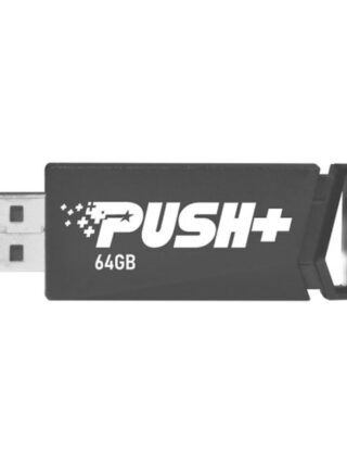 Patriot Push+ 64GB USB3.2 Flash Drive - Grey