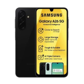 Samsung Galaxy A26 5G 128GB Dual SIM - Black