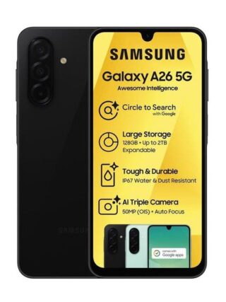 Samsung Galaxy A26 5G 128GB Dual SIM - Black