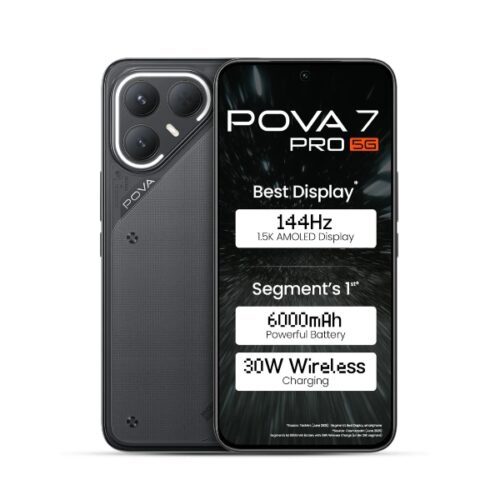 TECNO Pova 7 Pro 256GB 5G - Black