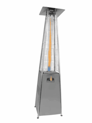 Alva patio gas heater quartz glass tube