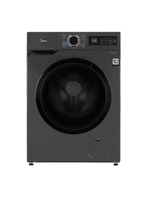 Midea Front Loader Washing Machine 8kg – 1400 RPM – Titanium